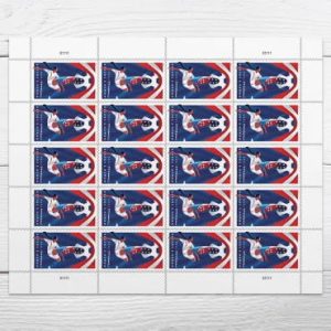 2023 Women Soccer Forever First Class Postage Stamps