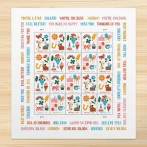 2023 Thinking of You Forever First Class Postage Stamps