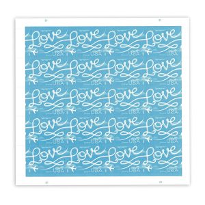 2017 Love Series: Airplane Skywriting ??Love?? Forever First Class Postage Stamps