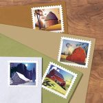 2021 Barns Postcard Forever First Class Postage Stamps (For Postcard Only)