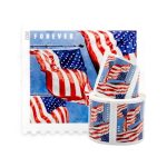 2022 US Flags Forever First Class Postage Stamps