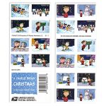 2015  Contemporary Christmas: A Charlie Brown Christmas Forever First Class Postage Stamps